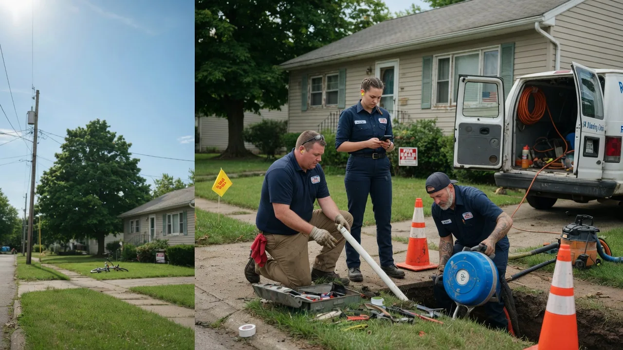 Sewer Line Repair in Woodstown, NJ near me
